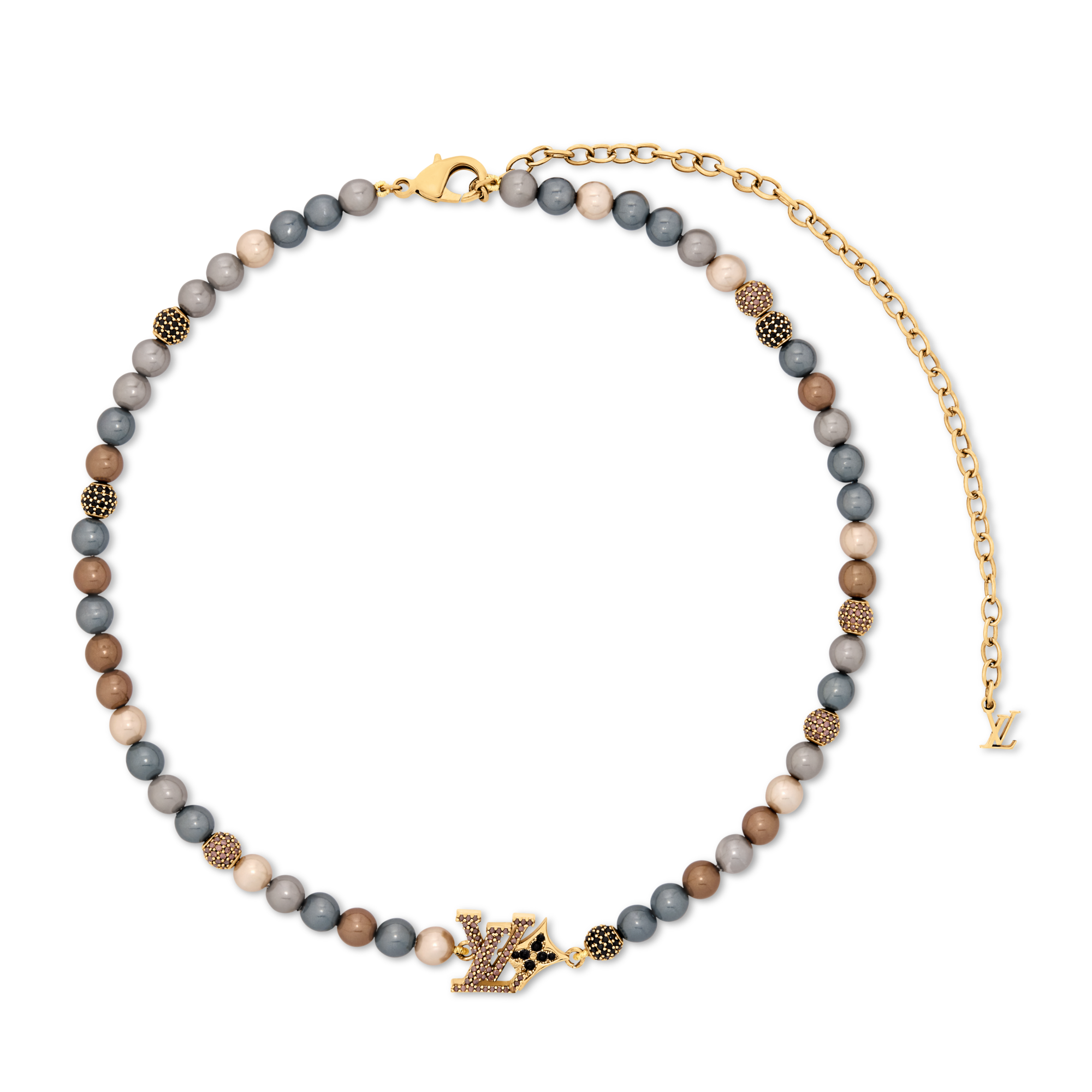 LV Dandy Pearls Necklace - Luxury S00 Black | LOUIS VUITTON